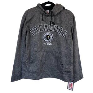 Brand new treasure island Las Vegas grey hoodie
